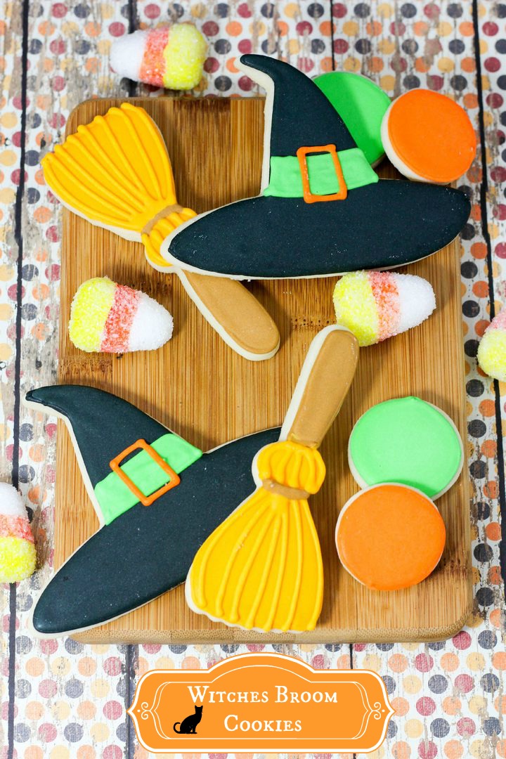 Looking for a fun Halloween cookie recipe for teens that you can make with your BFF? These Witches' Broom cookies are so adorable!