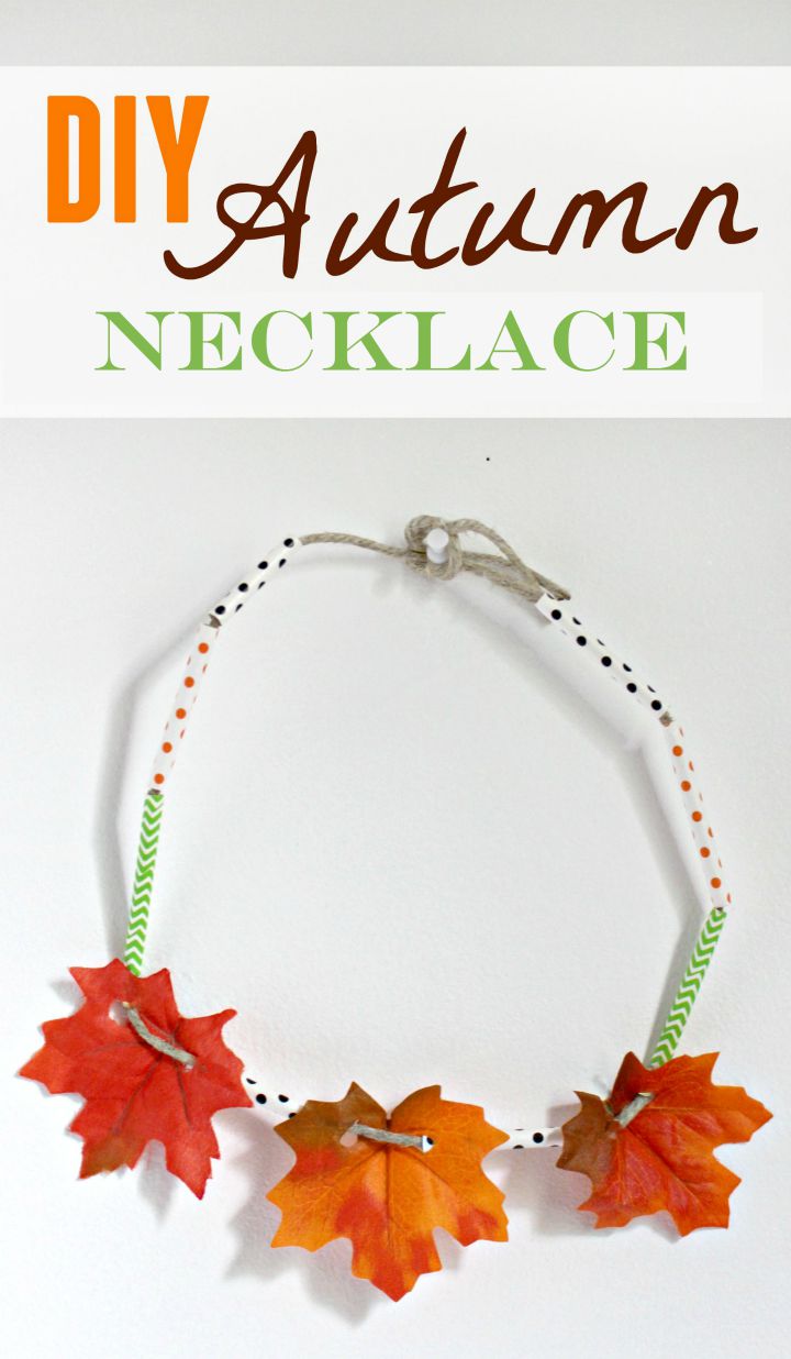 Get ready to accessorize your wardrobe with a super easy yet oh-so adorable fall necklace craft for teens! This is the perfect after-school activity for you and your BFF.