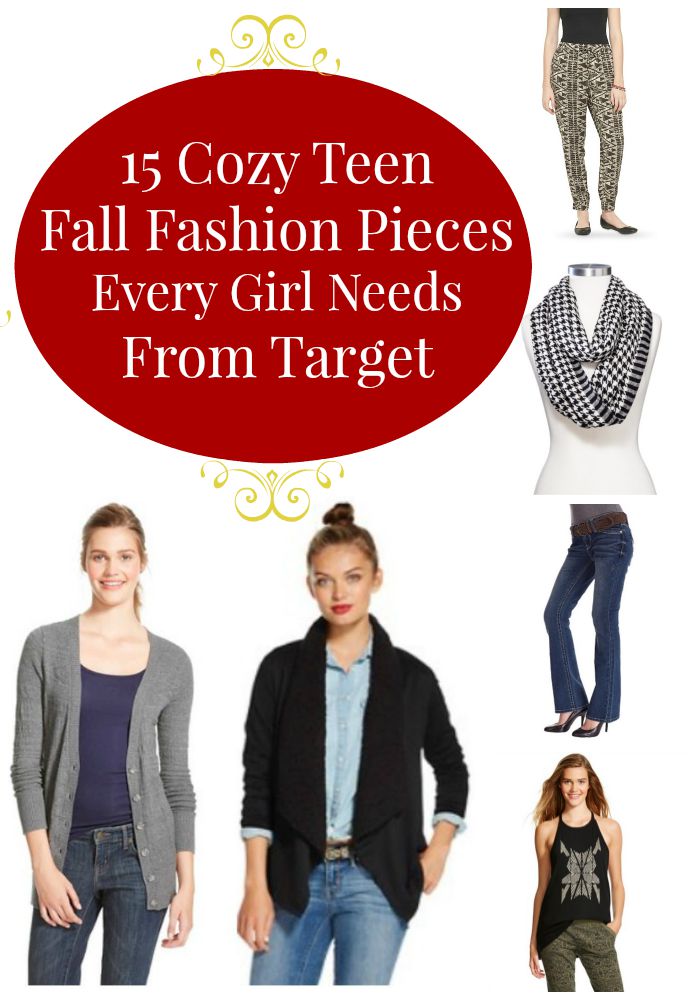 The fall chill is setting in! Stock your wardrobe with 15 Cozy Teen Fall Fashion Pieces Every Girl Needs From Target.