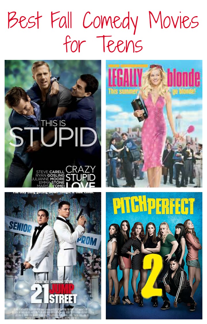 These fall comedy movies for teens are perfect for watching while snuggling up on the couch under your favorite blanket with a big bowl of hot buttery popcorn!