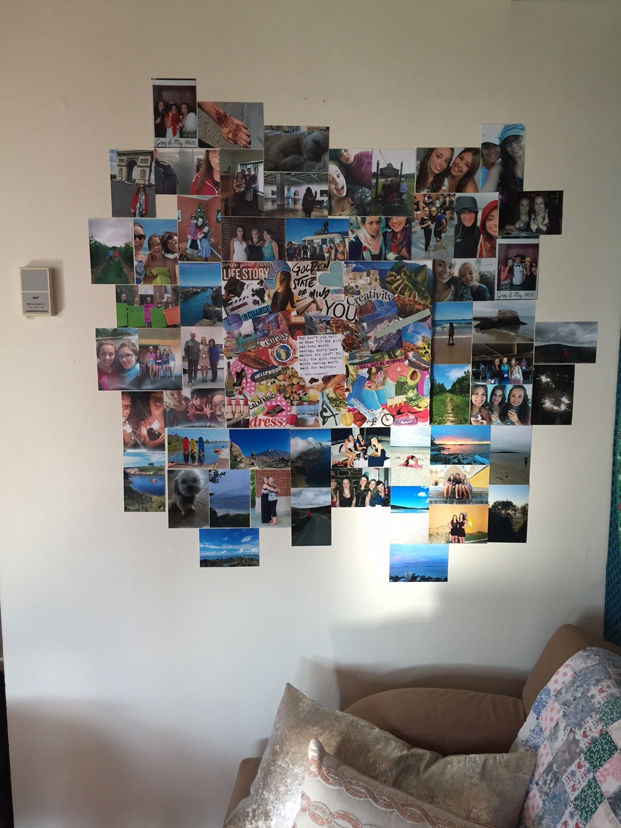 Making a Vision Board - A Personalized Wall Hanging Based on YOUR Goals