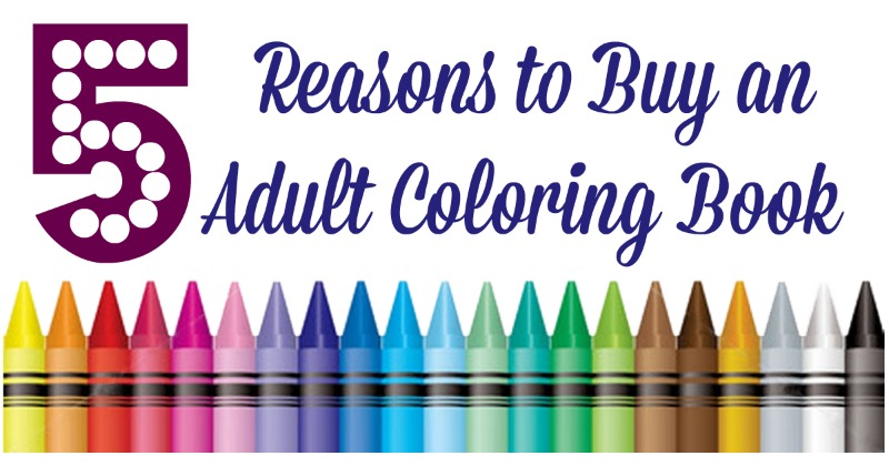 Adult coloring books are a great way to relieve stress and have fun! Check out more reasons why these should be on your wish list!