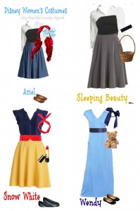 Halloween Disney Costumes Using Items In Your Closet