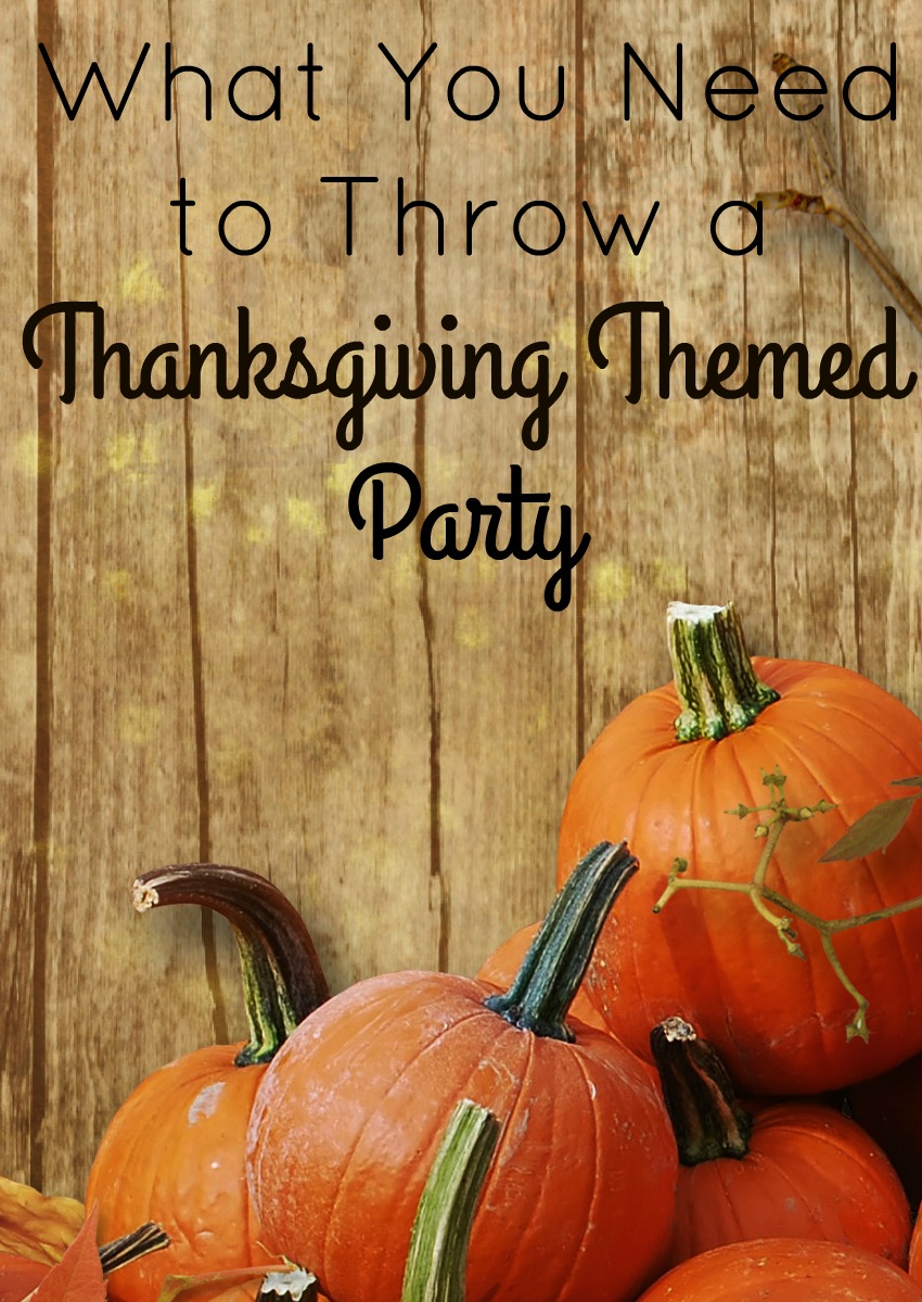 Planning a Thanksgiving party for all your friends during the break from school? Check out your guide to the must-have Thanksgiving party supplies!