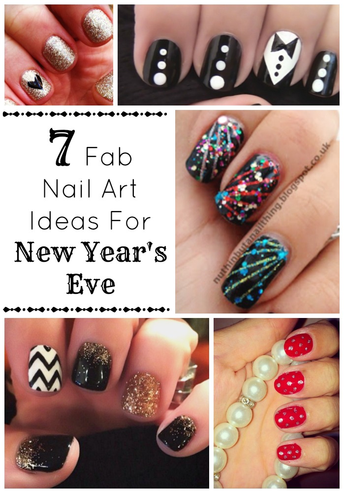 Light up your New Year's Eve with the perfect nail art. These sparkly and chic manicures are perfect for the beginner to DIY and still shine.