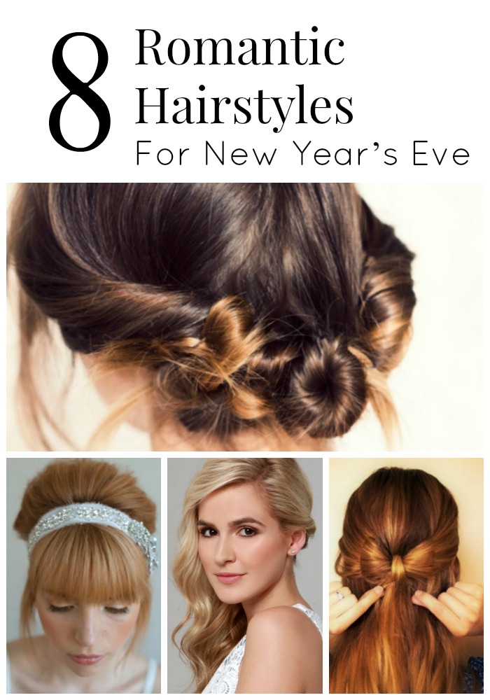 These gorgeous hairstyles for New Year's Eve will inspire you to make a look that is romantic and fun!