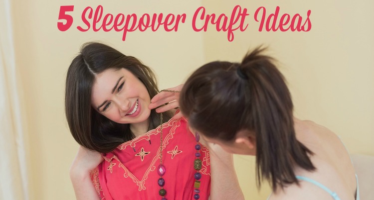 Tired of hosting the same old sleepover? Movies and junk food just not cutting it anymore? Try these awesome craft ideas at your next slumber party.