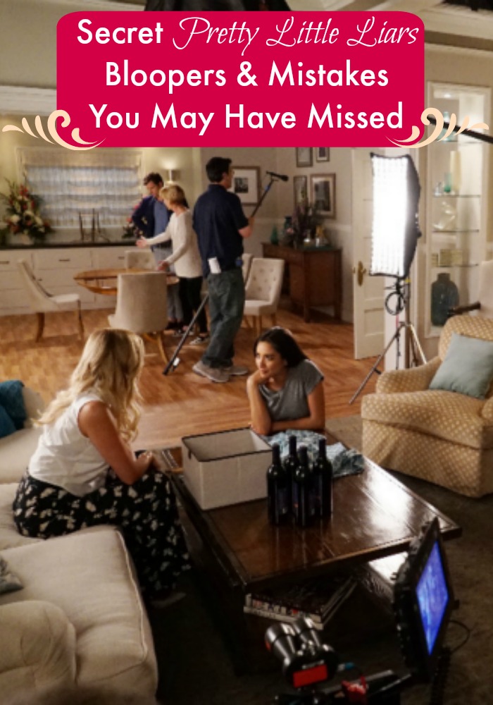 Catch all of the secret Pretty Little Liars Bloopers with our guide. You are going to want to watch all six seasons again to find these secret mistakes.