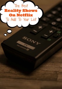 list of reality shows on netflix