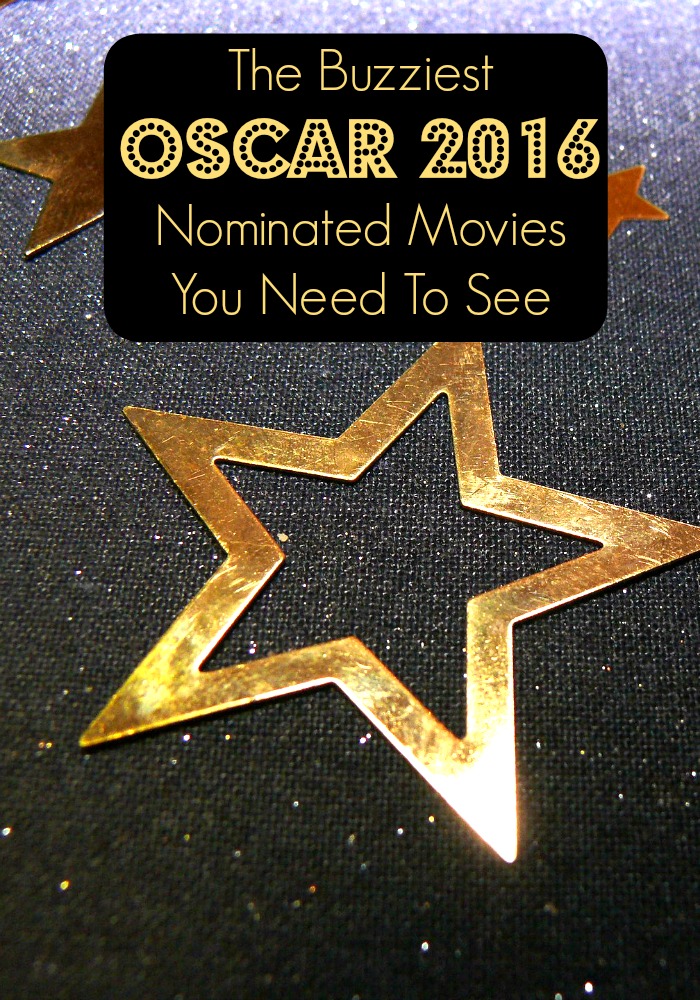 I have placed my bets on the best Oscar 2016 nominated movies, have you? Check out my list of the buzziest nominated movies to see this year at the Oscars!