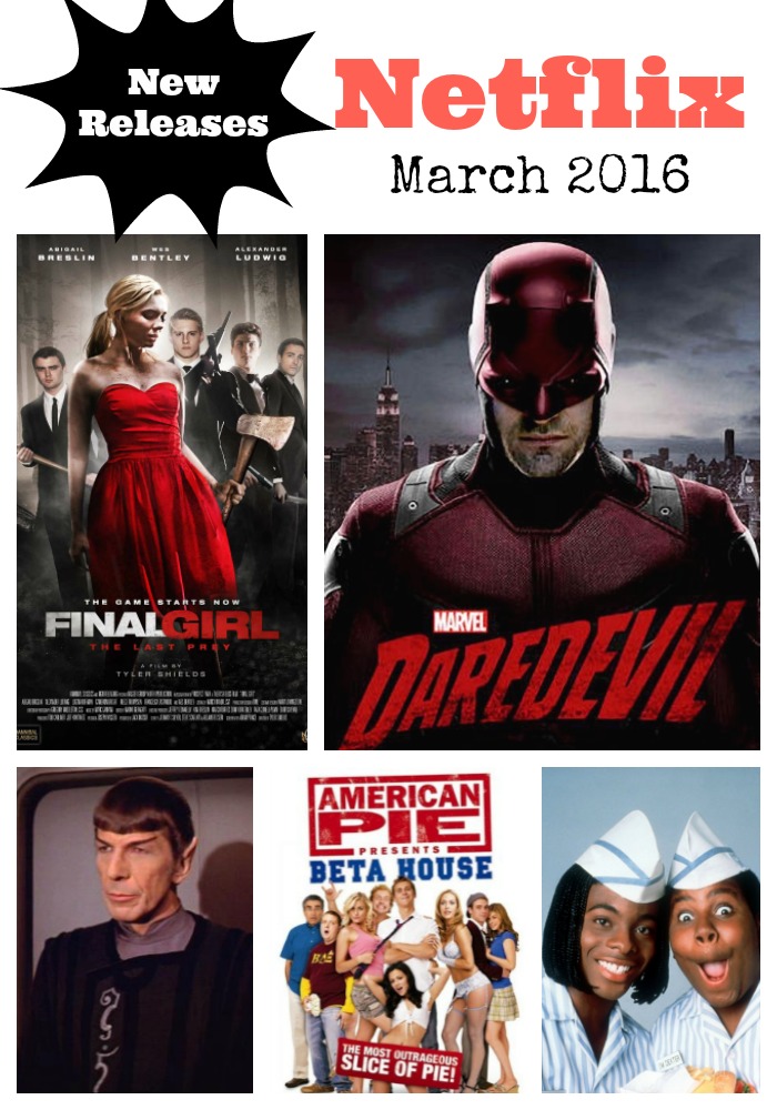 New Releases On Netflix For March 2016 You Must See