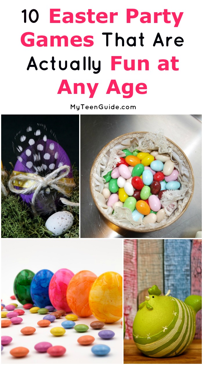 All you need are these Easter party games for your holiday to be a success!  Celebrate Spring, and the longer, warmer days with relay races and egg hunts (in the dark!)  If you haven’t ever thought of hosting an Easter party, you should! 