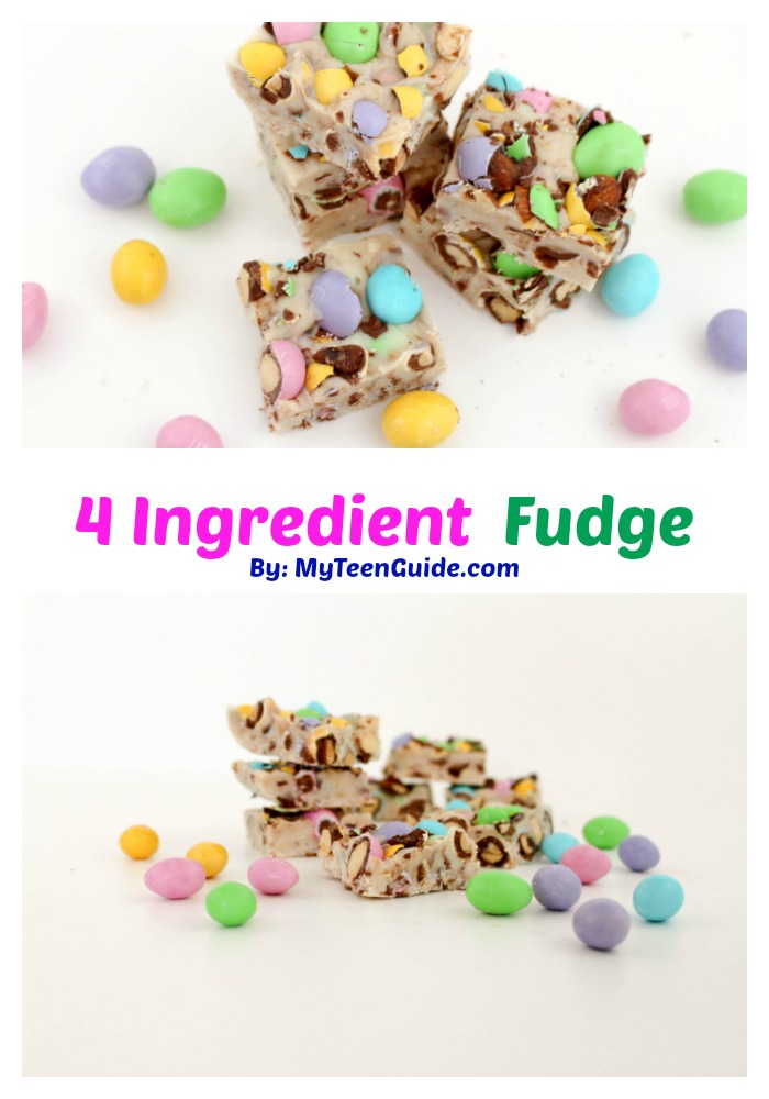 Need a sweet treat? We have a super simple Easter Fudge recipe that will knock those bunny ears off for a party or as sweet gifts! Yum!