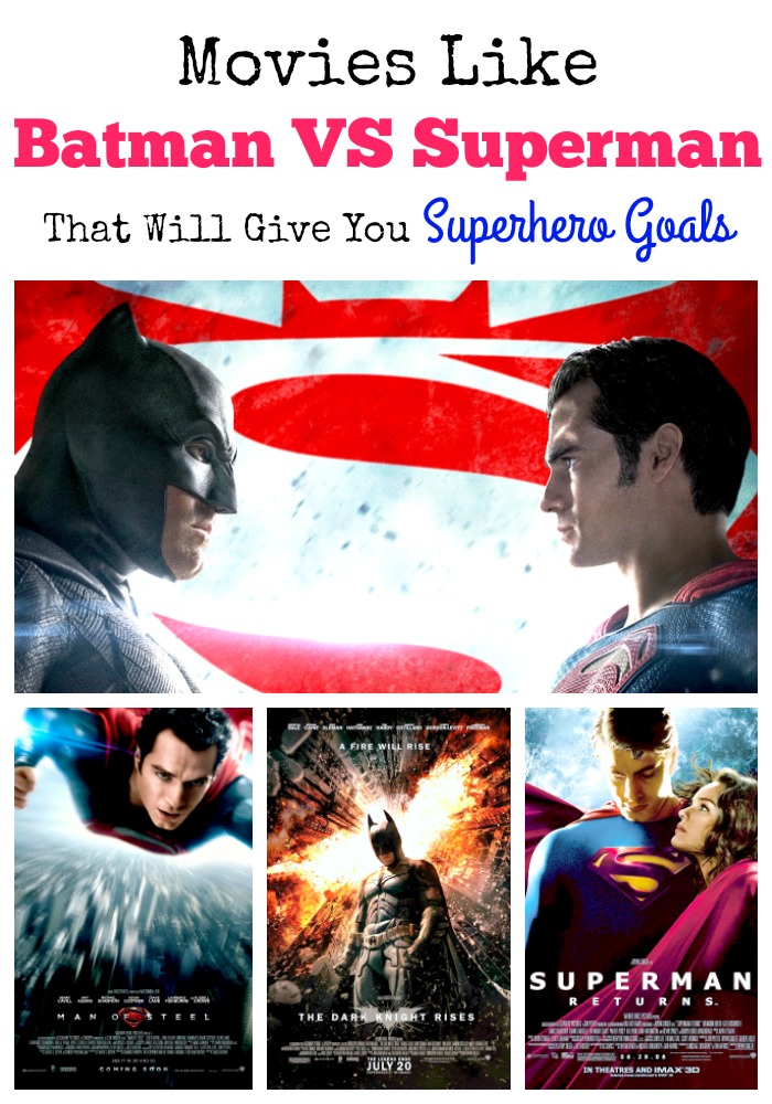 Need another excuse to be excited? Check out these movies like Batman VS Superman: Dawn of Justice and catch up on all the details for this epic movie!