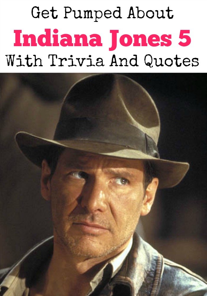 Time to brush up on your Indiana Jones 5 trivia and quote! See the details that we know so far on the new fifth movie in the series. Harrison Ford is back!