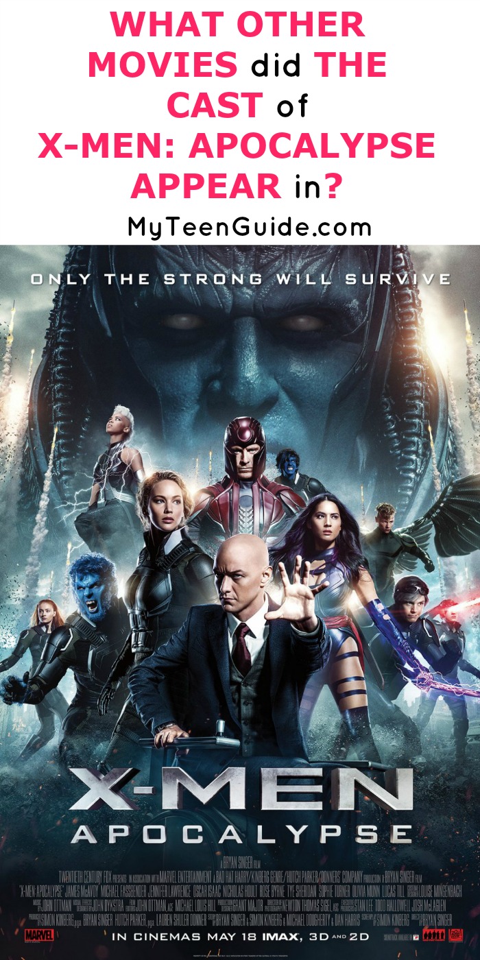 X-Men fans everywhere are anxiously waiting for the newest superhero movie: X-Men: Apocalypse, but the cast of X-Men: Apocalypse has always been working hard. In fact, there is a good chance you've seen these stars in some pretty amazing films! If you want to catch X-Men Apocalypse, the movie will be in theaters on May 27, 2016! Click to see some other fab movies the cast of X-Men: Apocalypse have appeared in.