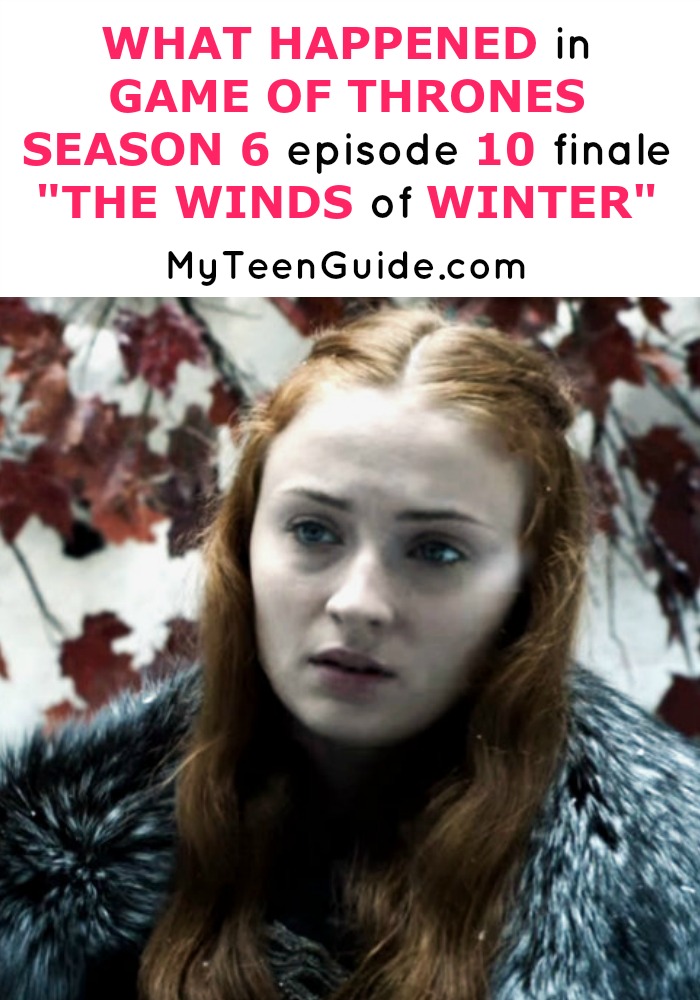 Need to know what happened In Game of Thrones Season 6 Episode 10? The Finale The Winds Of Winter was full of savage moments. The characters were on point, and there are some memorable quotes in this episode! See the full recap!