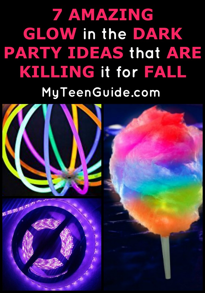 7 Amazing Fall Glow In The Dark Party Ideas