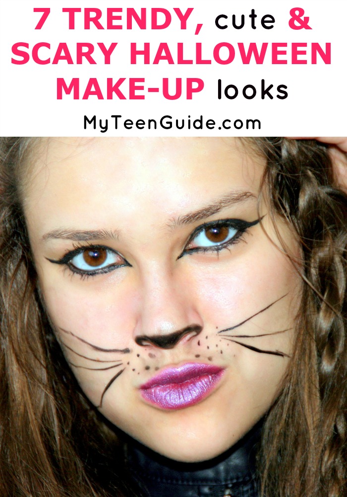 All the best Halloween Makeup ideas! 7 Trendy, Cute And Scary Halloween Beauty Make-Up Looks