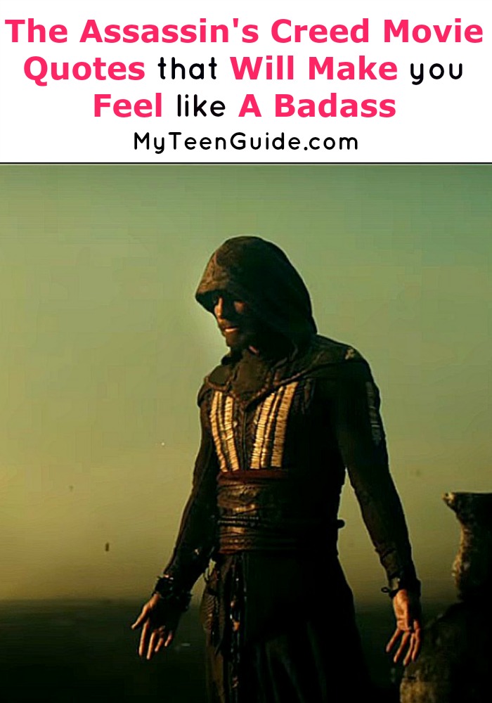  If you are ready to kick butt and take names, you need to see all of the Assassin's Creed movie quotes. This film looks so good, it’s on my list of movies to watch again already!