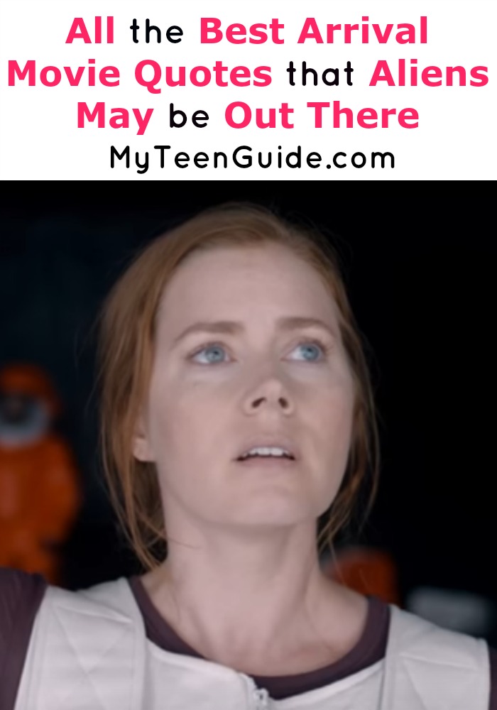  These Arrival movie quotes are killing it and so is Amy Adams! Do you think there are aliens really out there? Get a sneak peek, this is going to be one of the movies to watch this year! The ratings are already high on this film!