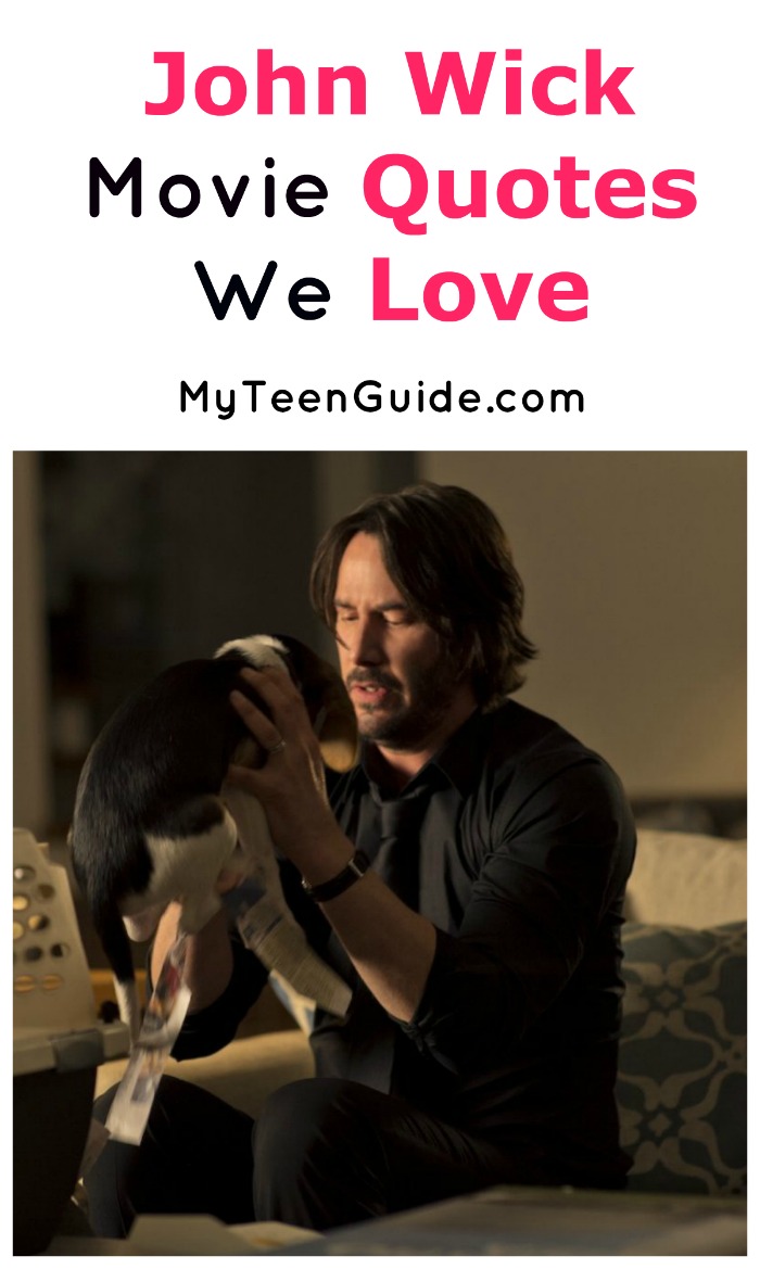John Wick Chapter 2 Movie Quotes My Teen Guide