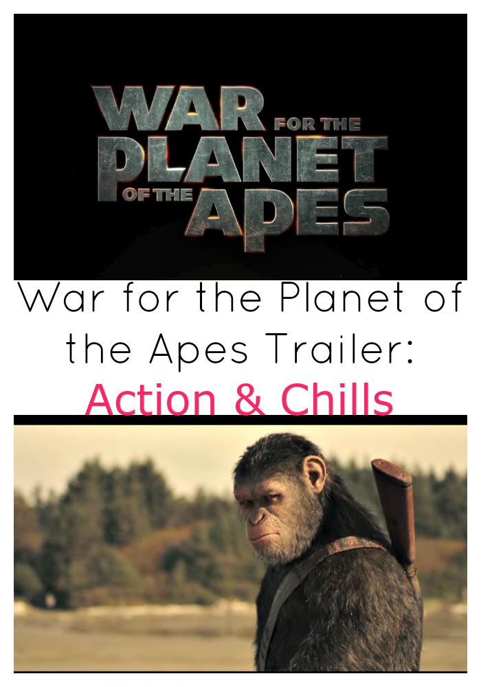 Watch the War for the Planet of the Apes' Movie Trailer. Lots of Action & Chills!