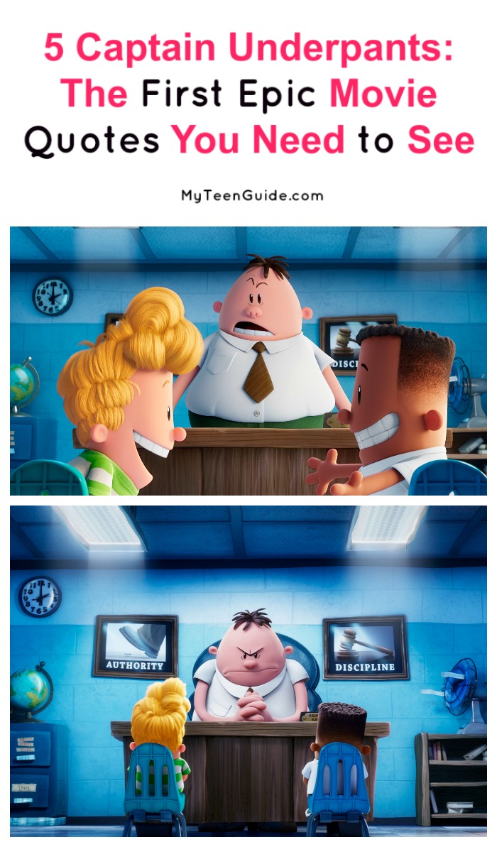 5 Captain Underpants The First Epic Movie Quotes You Need To Read