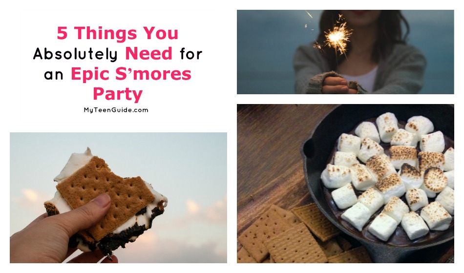 Is there anything better than s’mores in the summer? How about a whole party dedicated to them? Check out everything you need for a s’mores party!