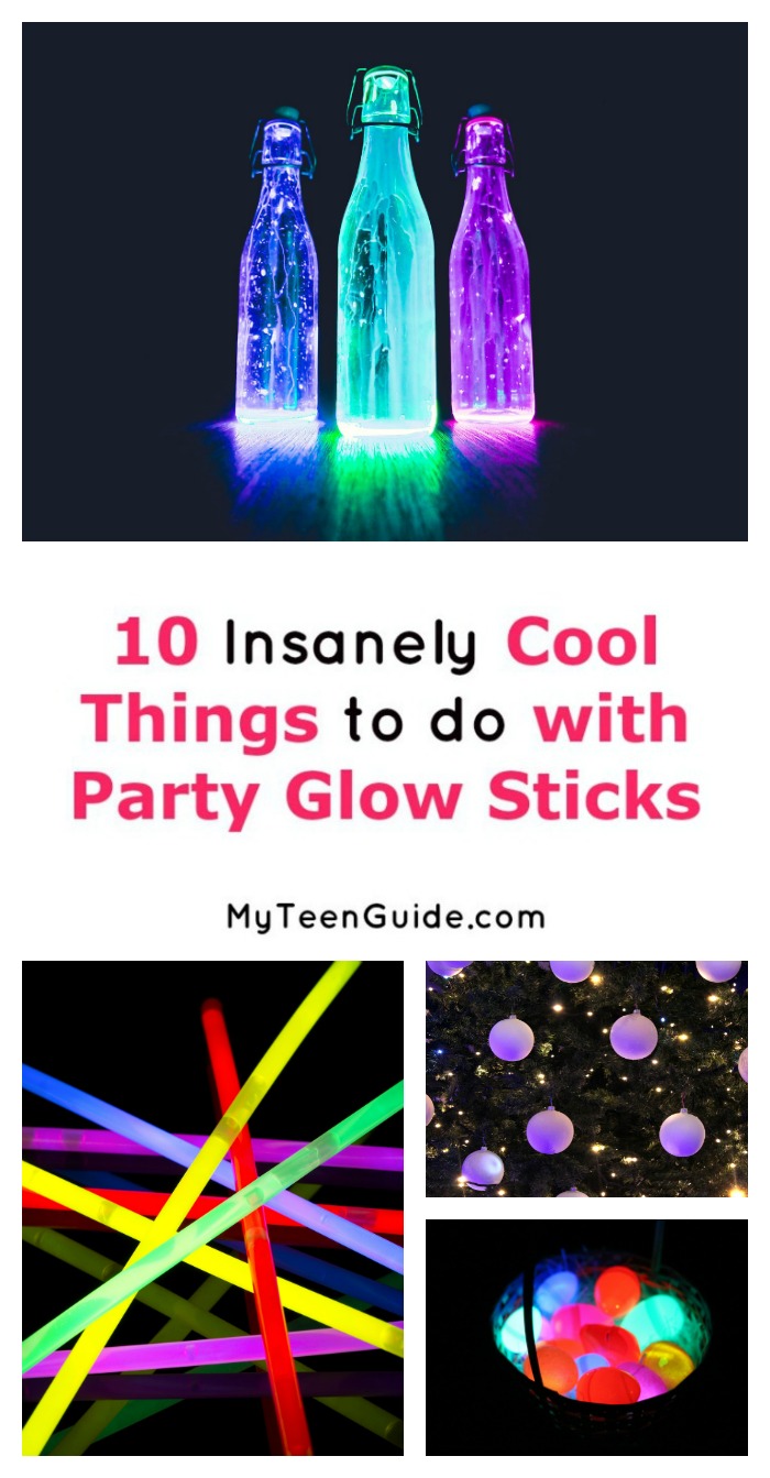 I bet you didn’t know about these 10 insanely cool things to do with party glow sticks! Check them out &amp; plan the ultimate glow party! 