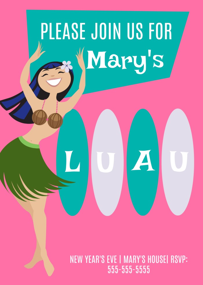 You don't have to head to Hawaii to ring in the New Year Luau style! Take a break from winter's chill and host a New Year's Eve Luau theme party to brighten everyone's spirits! We'll show you how!