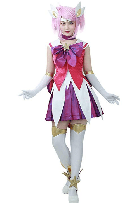 League of Legends Star Guardian Lux anime halloween costumes