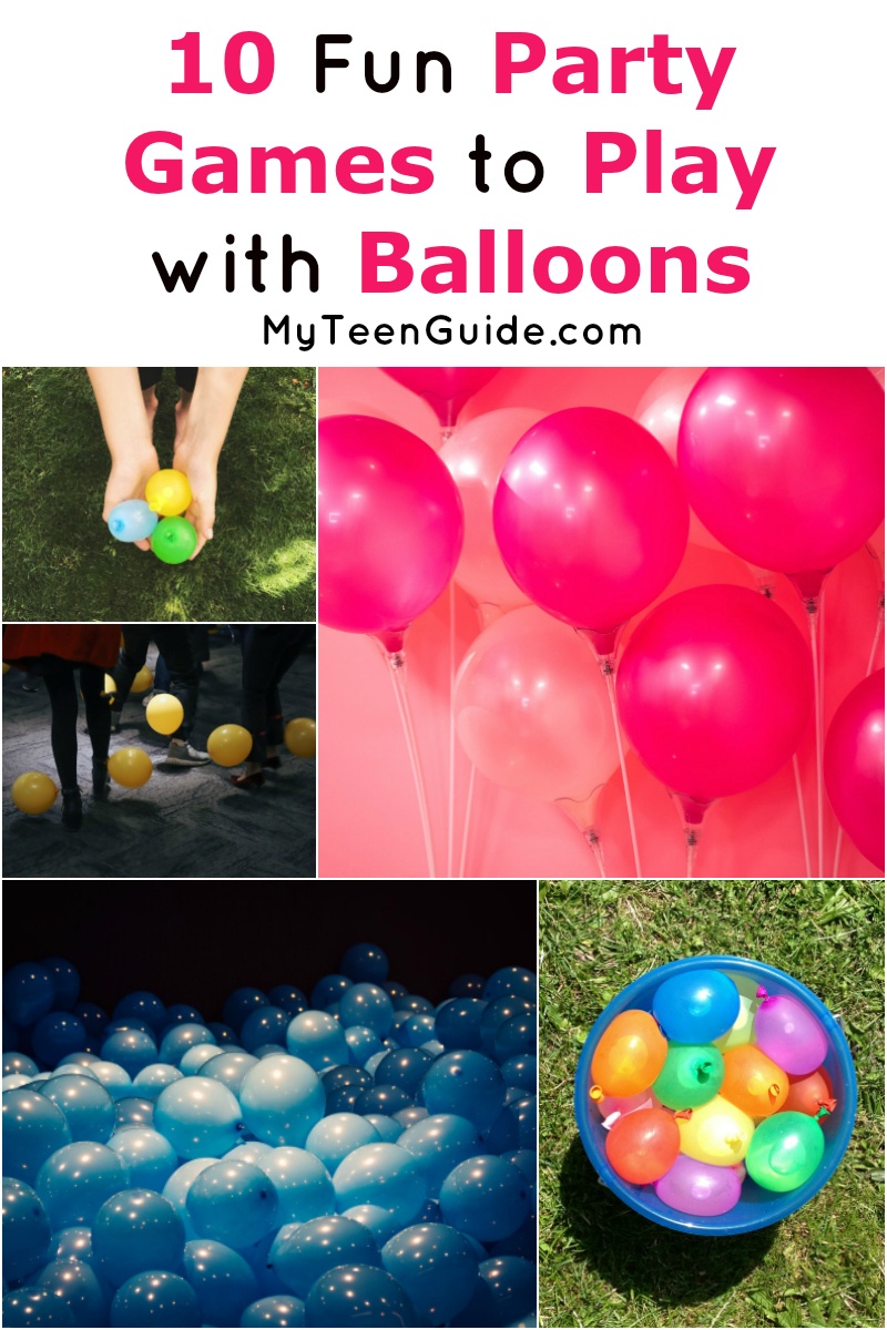 Fun Party Games to Play with Balloons