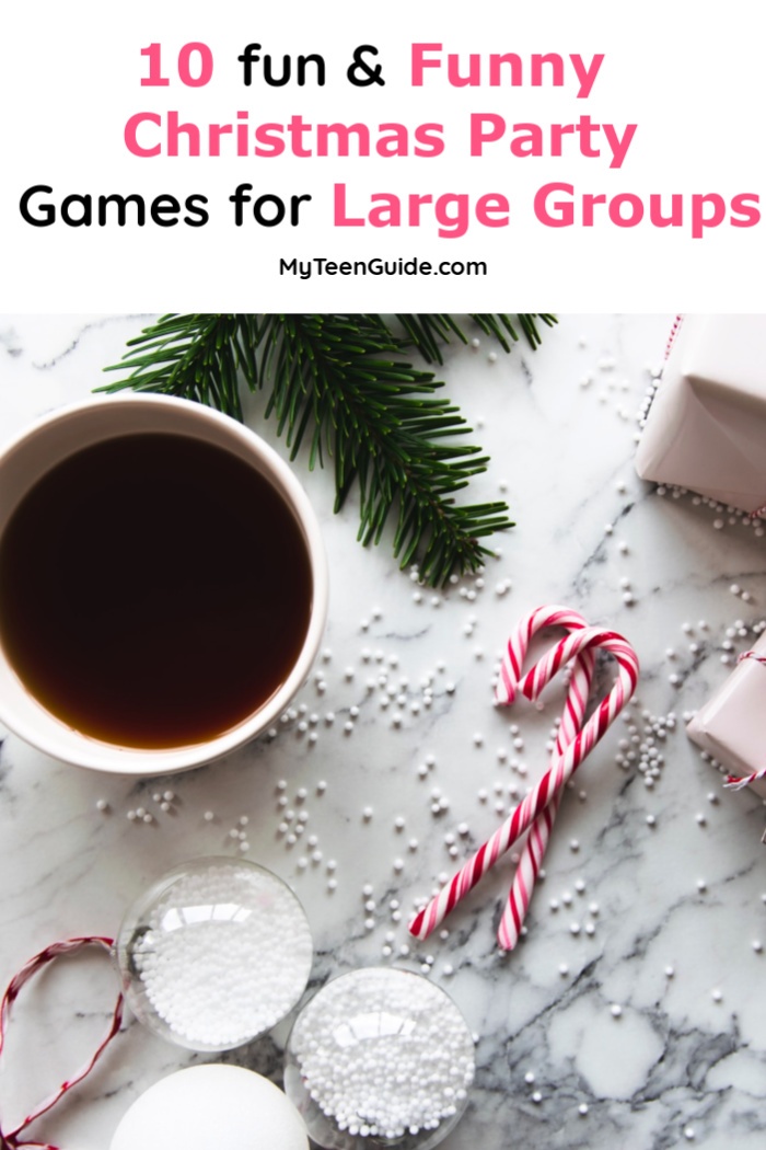 If you're looking for fun & funny Christmas party games for large groups, you're in the right spot! Read on for 10 hilarious ideas!