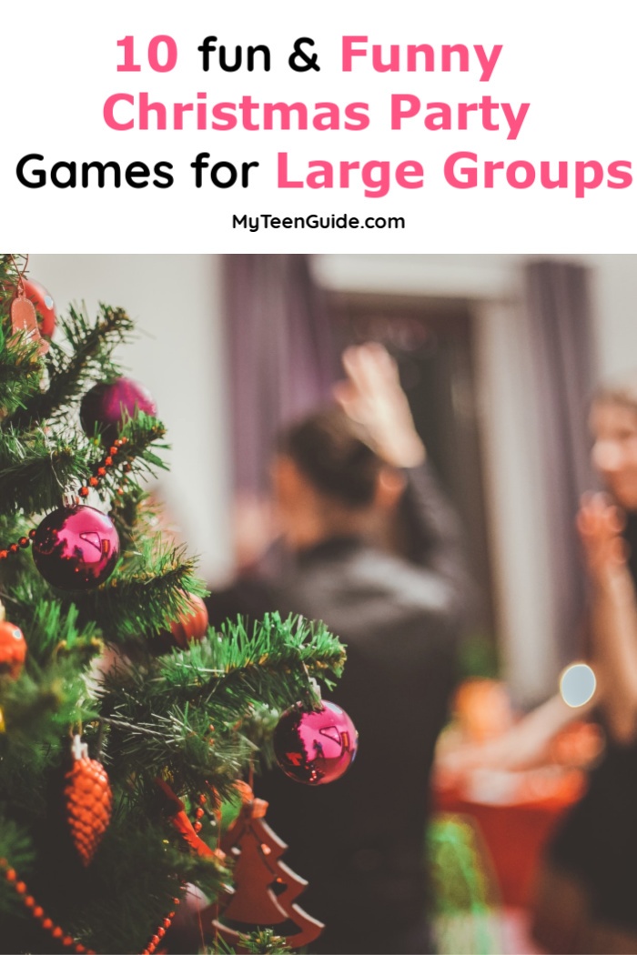 If you're looking for fun & funny Christmas party games for large groups, you're in the right spot! Read on for 10 hilarious ideas!