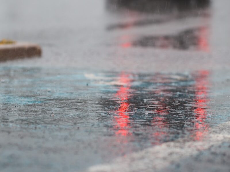 water droplets on glass window