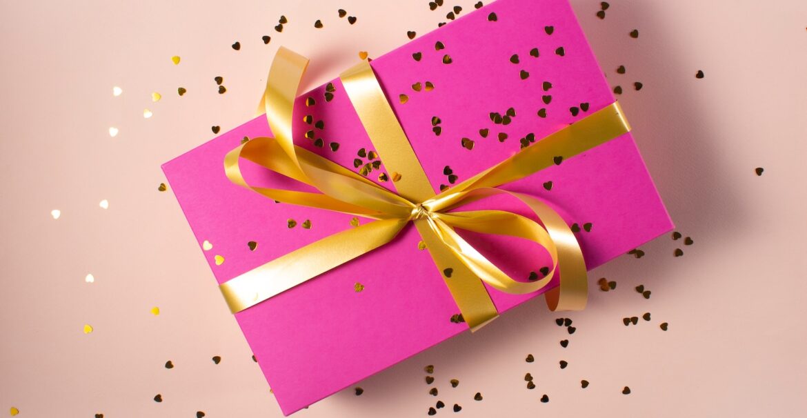 wrapped gift box